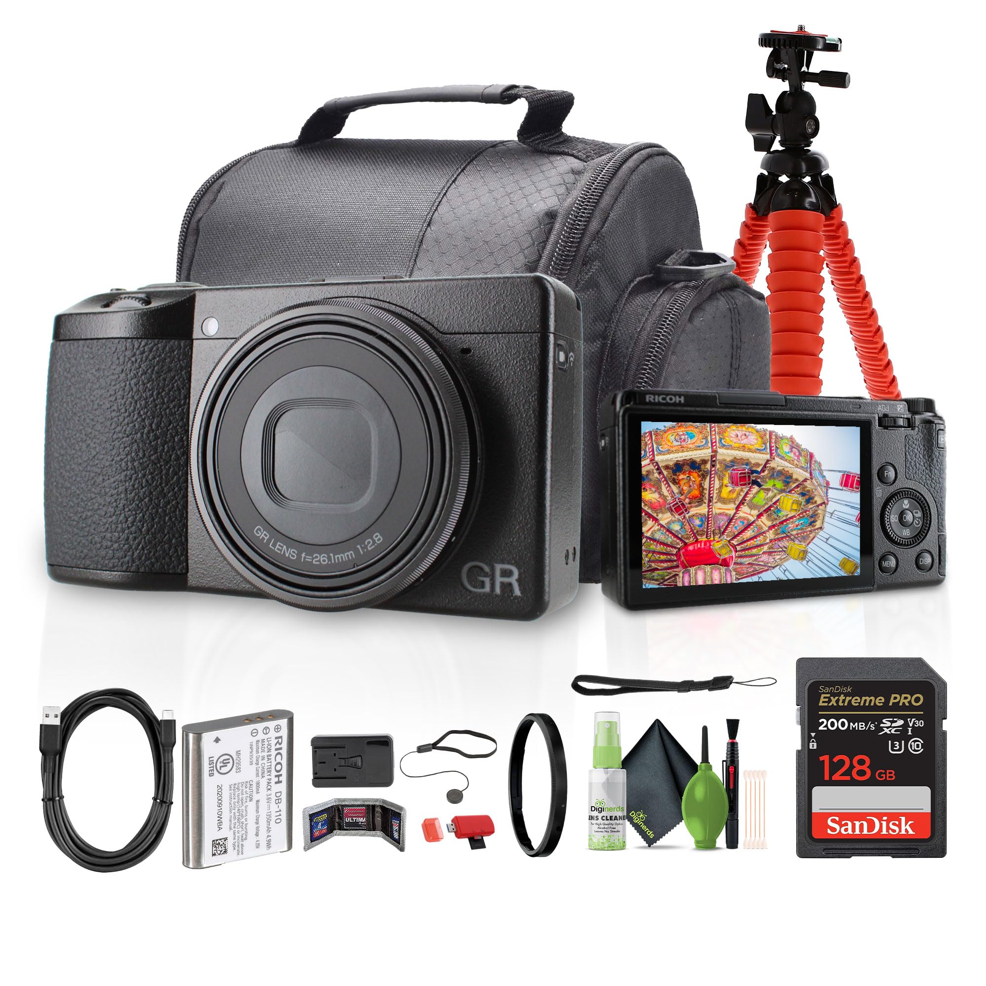 Amazon.com : Ricoh GR IIIx Compact Portable Digital Camera (15286
