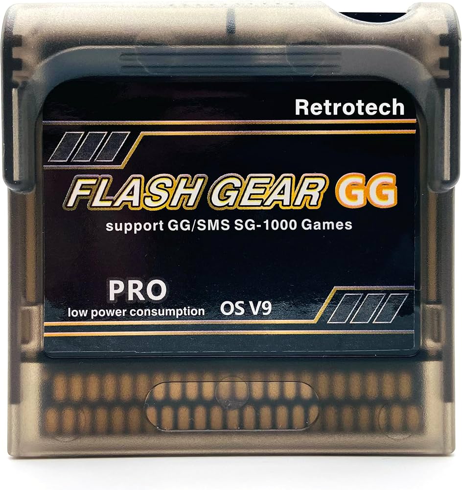 Amazon.com: Flash Game Gear 500 In 1 Game Cartridge V3 For Sega