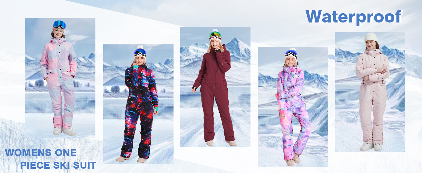 Amazon.com : Bluemagic Womens Snowsuit One Pieces Ski Suits