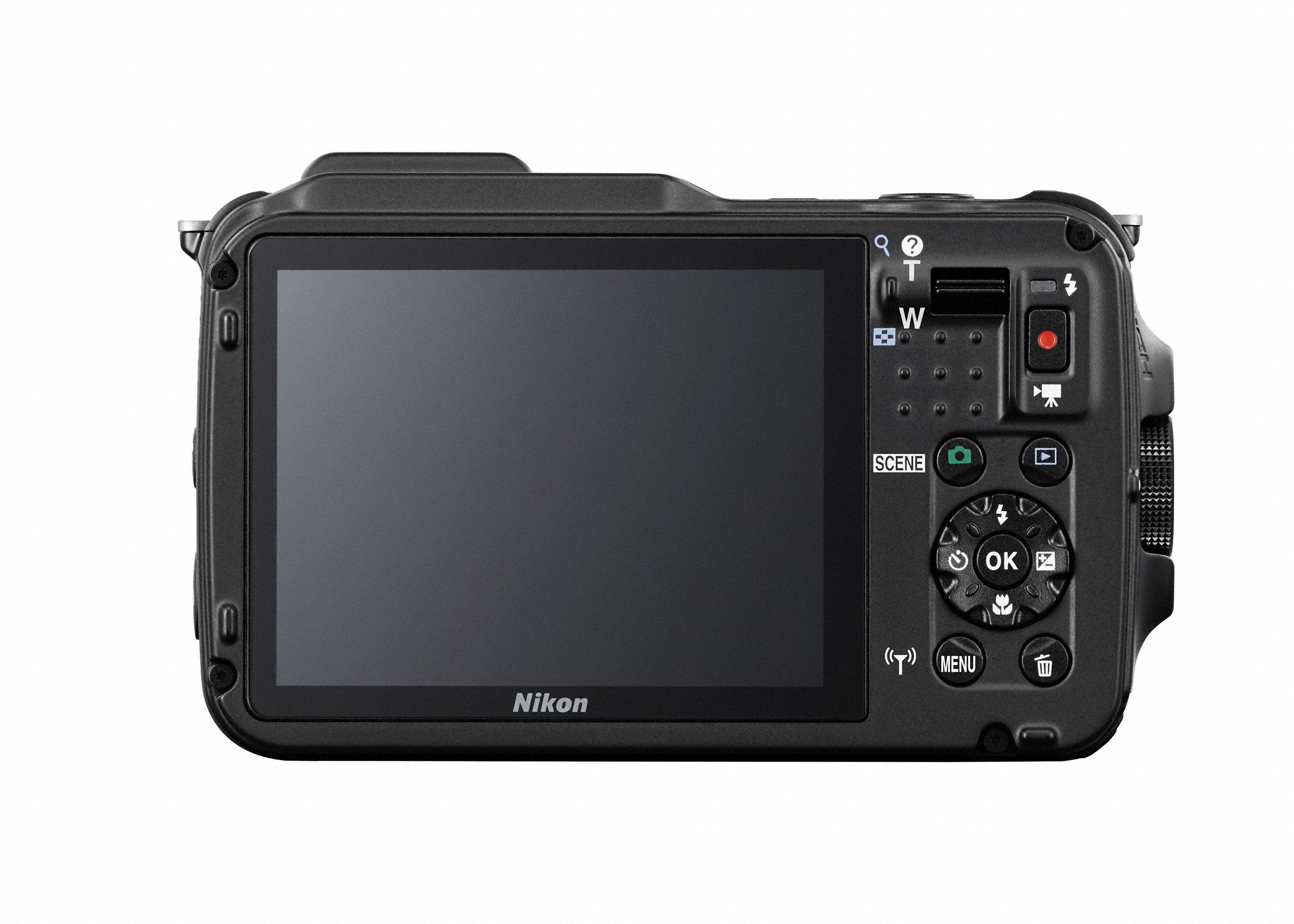 Amazon | Nikon デジタルカメラ AW120 防水 1600万画素 クールブラック