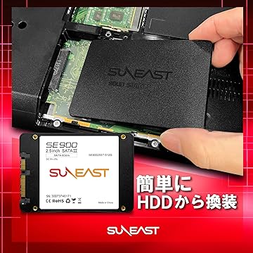 Amazon.co.jp: SUNEAST: 2.5インチ内蔵SSD