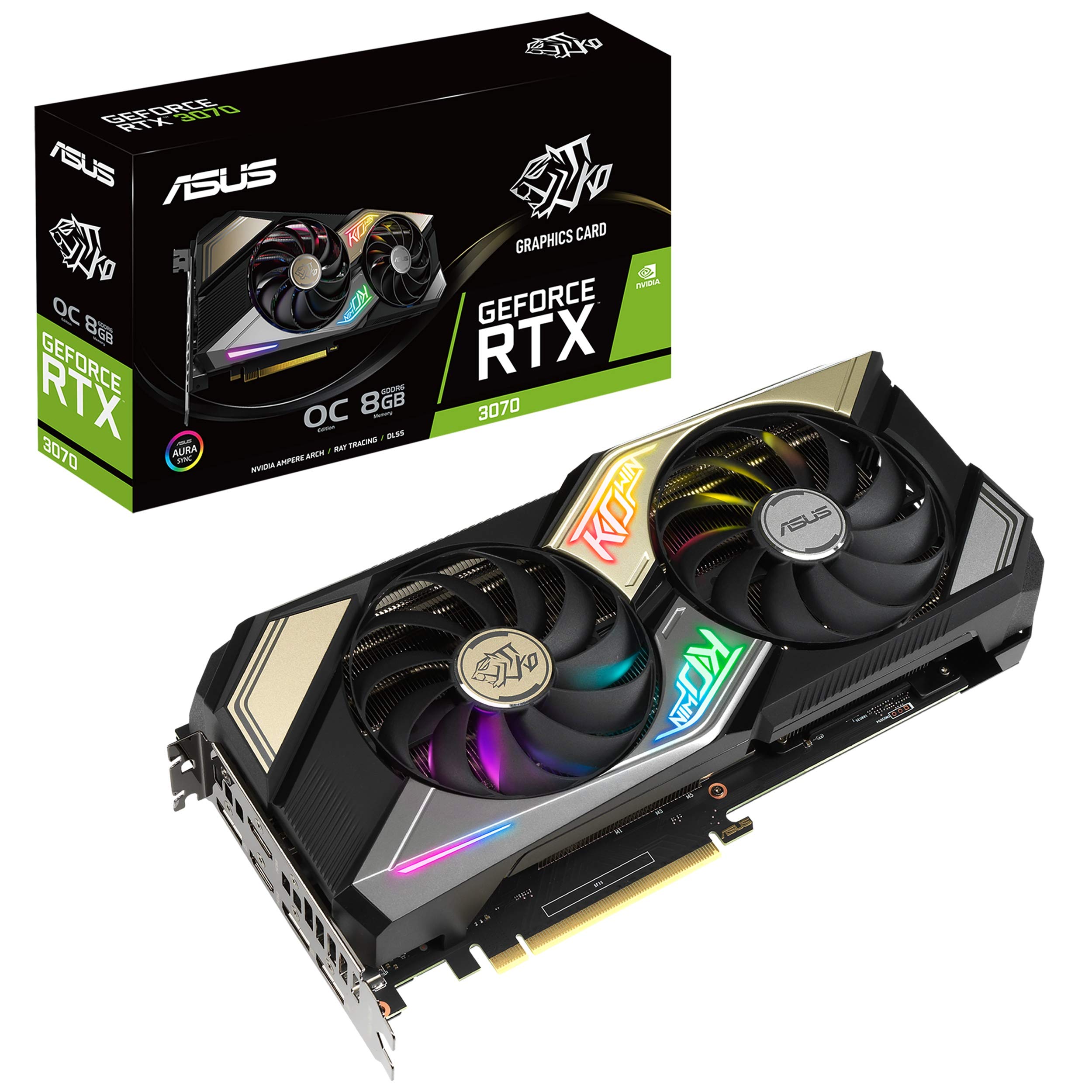 Placa Gráfica para Jogos ASUS - NVIDIA GeForce RTX 3070 OC Edition