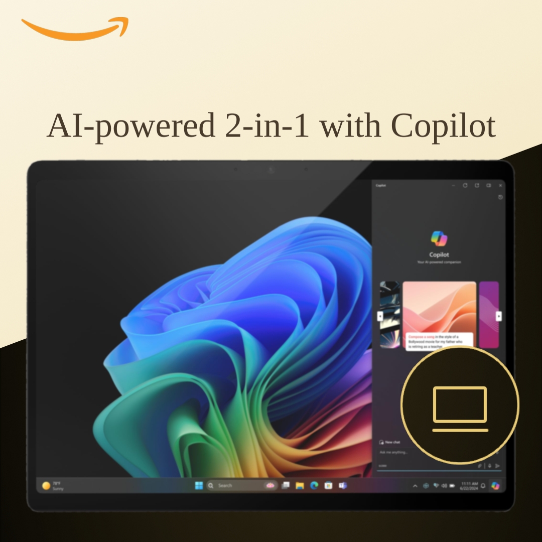 Microsoft New Surface Pro (11Th Edition)-Windows 11 Home Copilot +