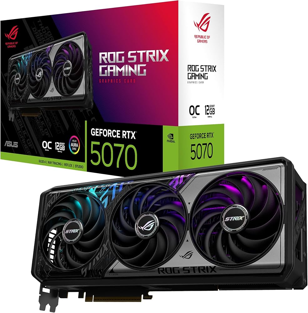 Amazon | ASUS ROG Strix GeForce RTX 5070 12GB GDDR7 OCエディション