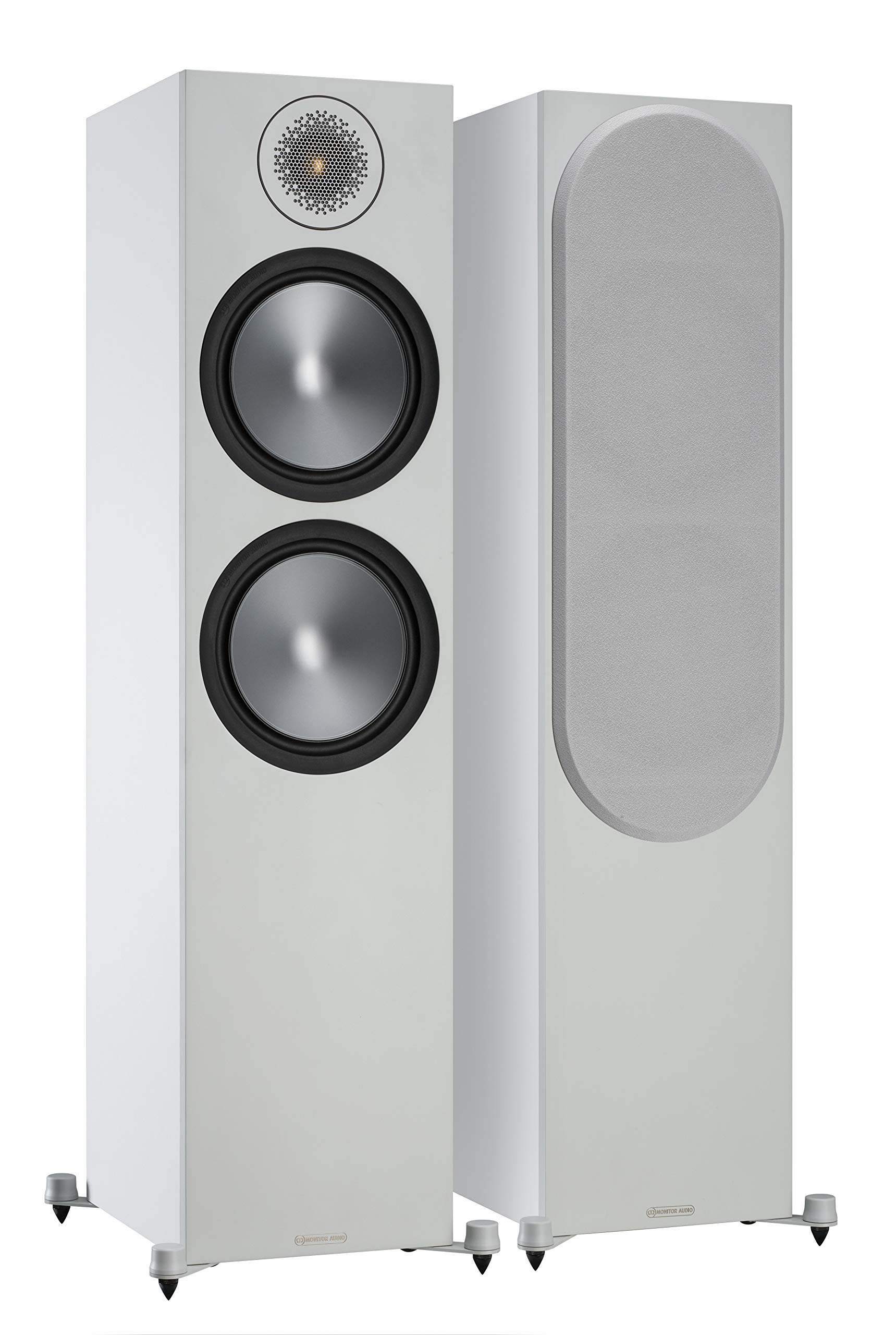 Amazon.com: Monitor Audio Bronze 500 Floorstanding Speaker White