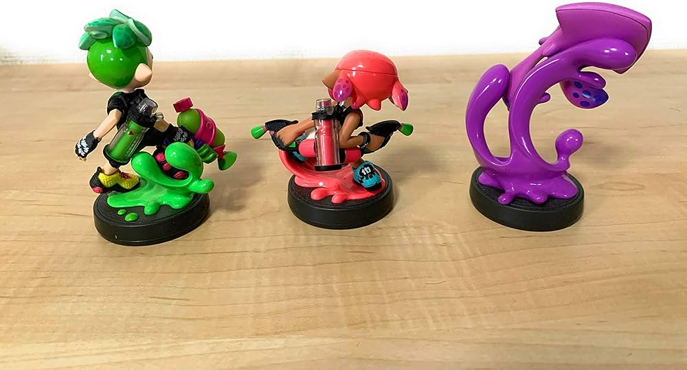 Amazon | 任天堂 スプラトゥーンシリーズ amiibo3種セット(ガール