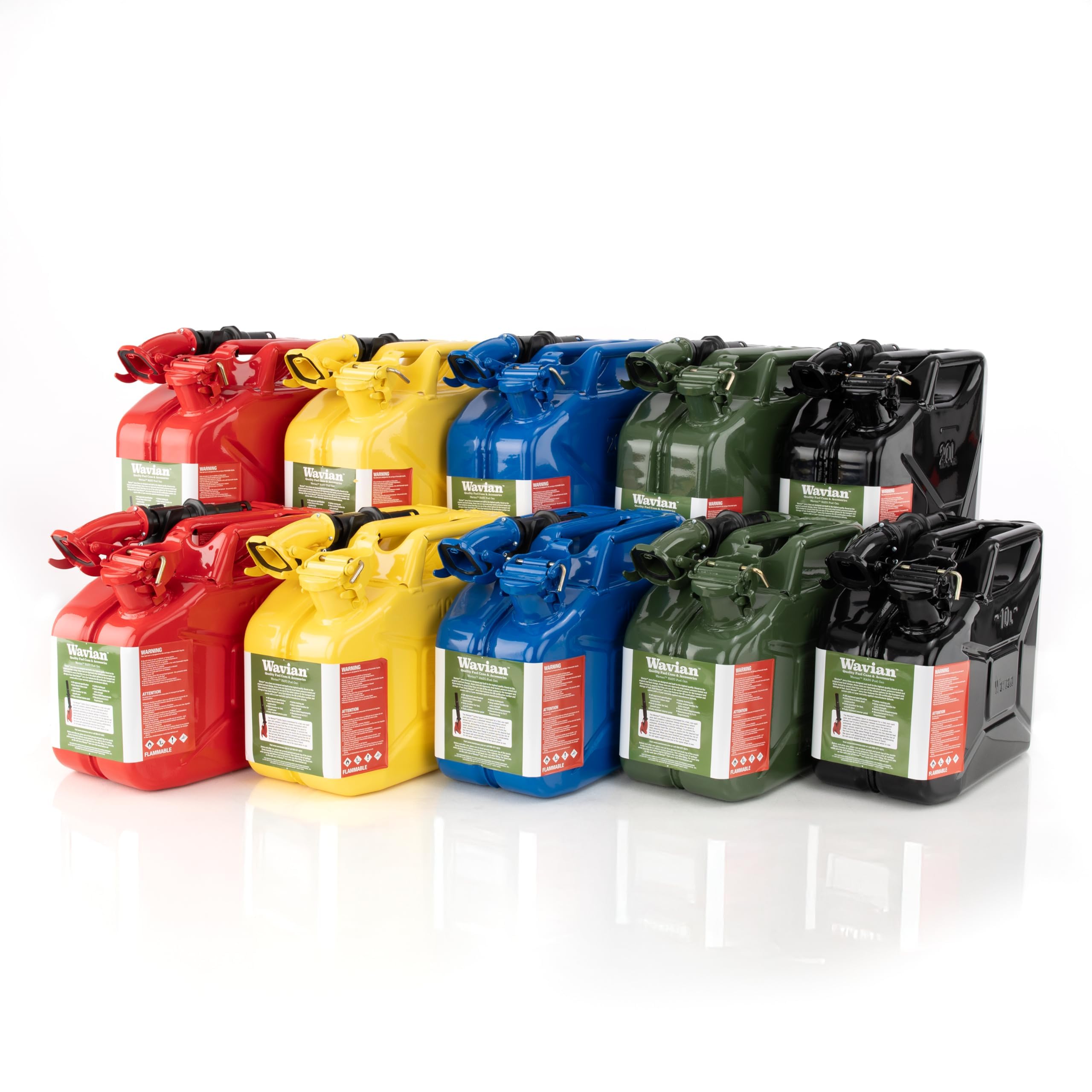 Amazon | Wavian USA 正規のNATOジェリカン 燃料缶と注入口システム