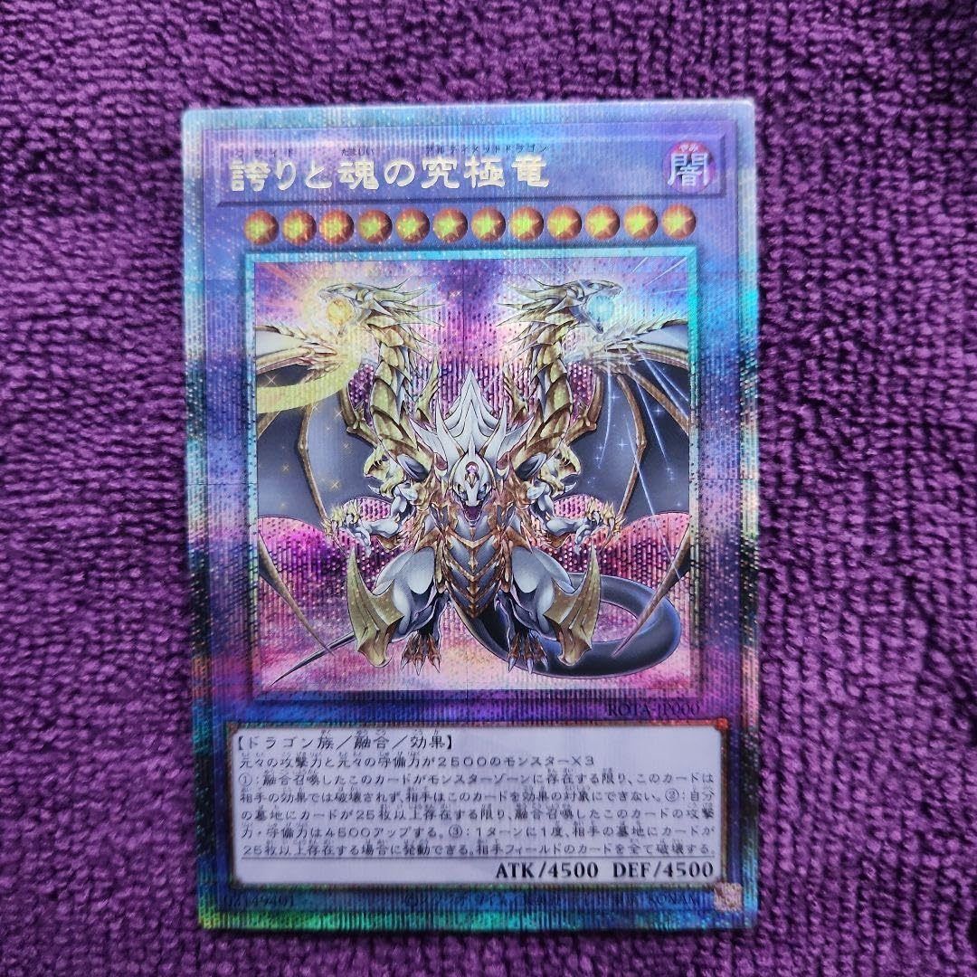 遊戯王 誇りと魂の究極竜 25th シークレット 日版