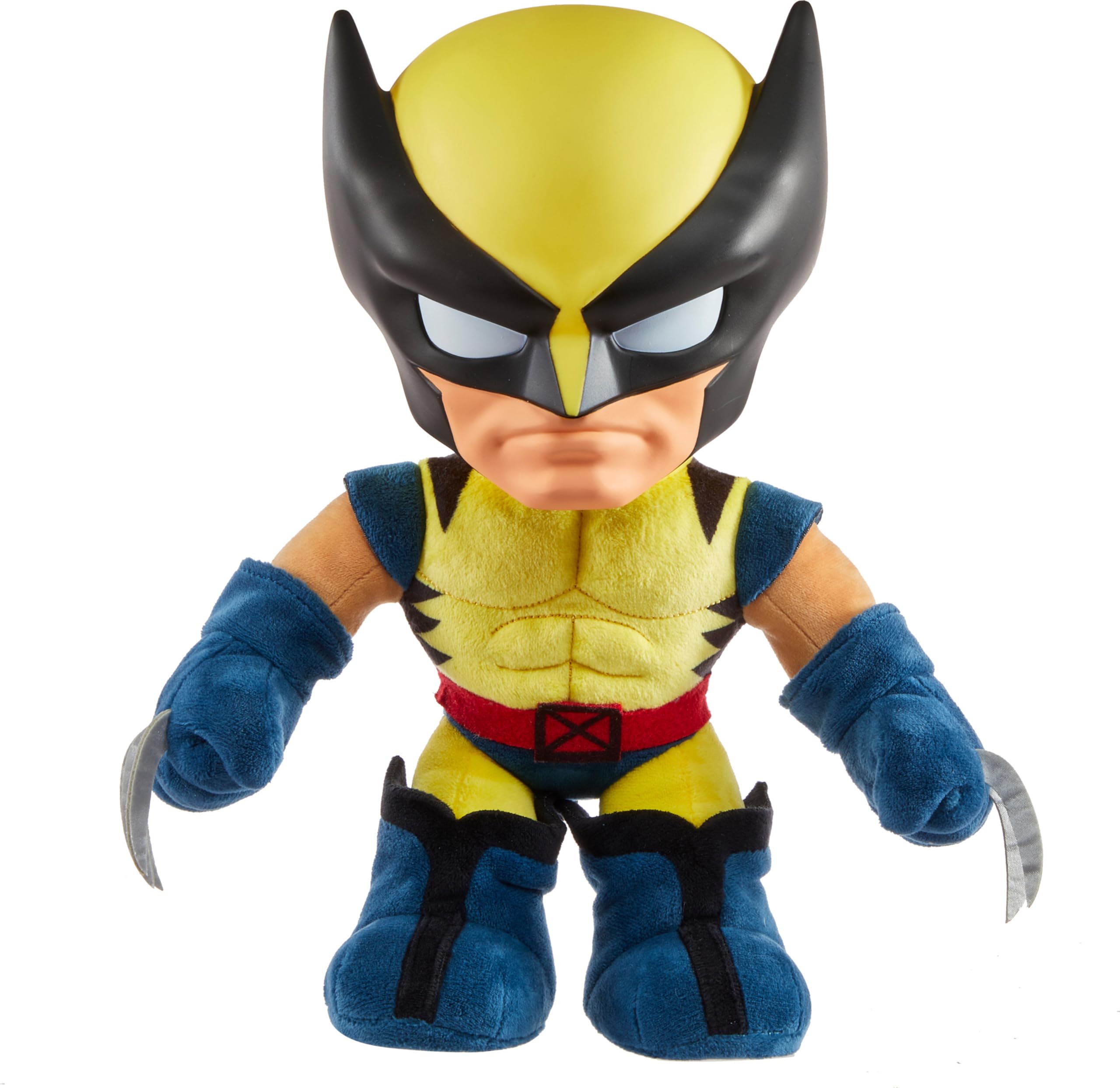 Amazon.co.jp: Mattel マーベル X-Men ぬいぐるみ 音とおしゃべり付き