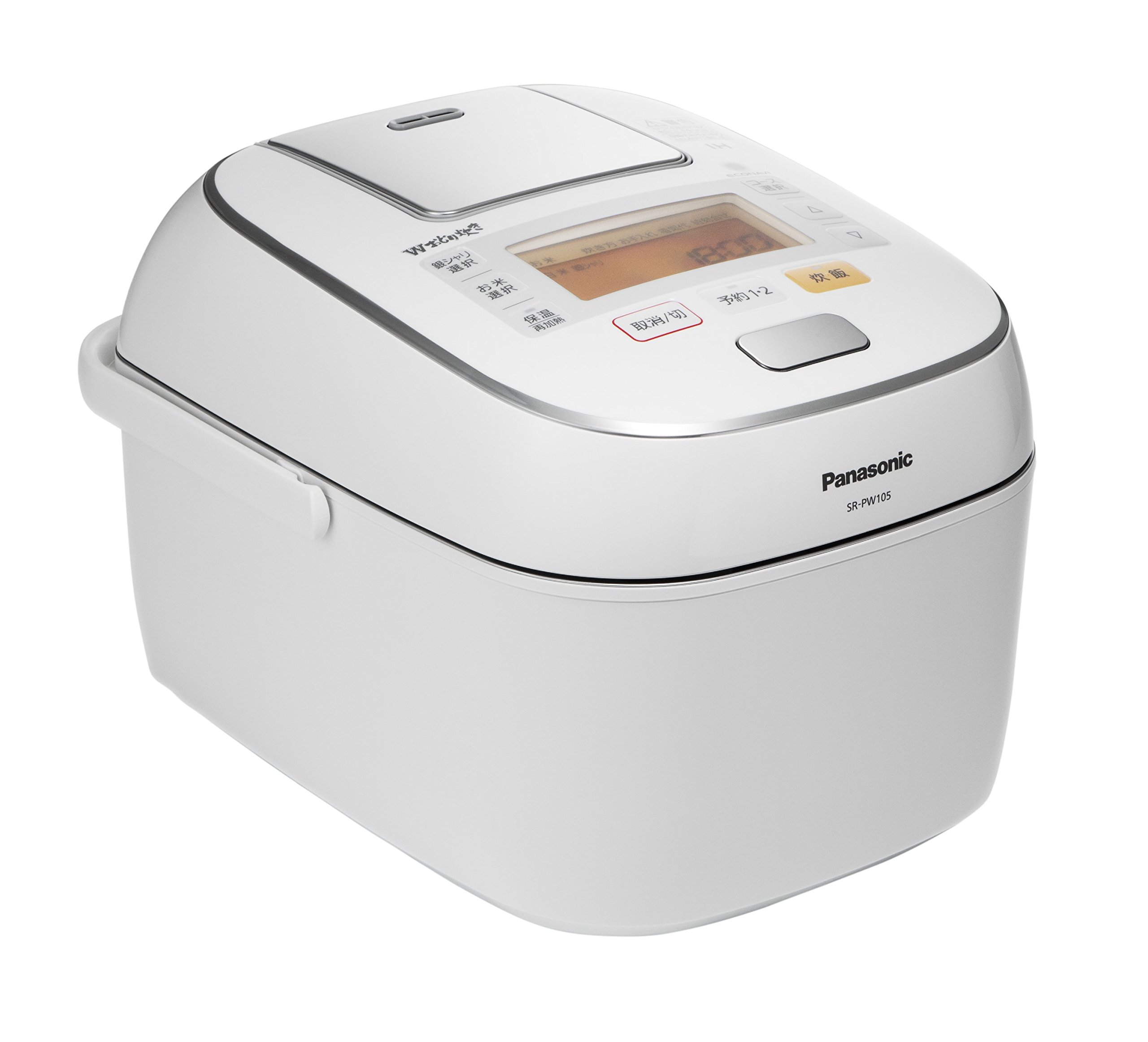 Amazon | パナソニック 5.5合 炊飯器 圧力IH式 Wおどり炊き ホワイト