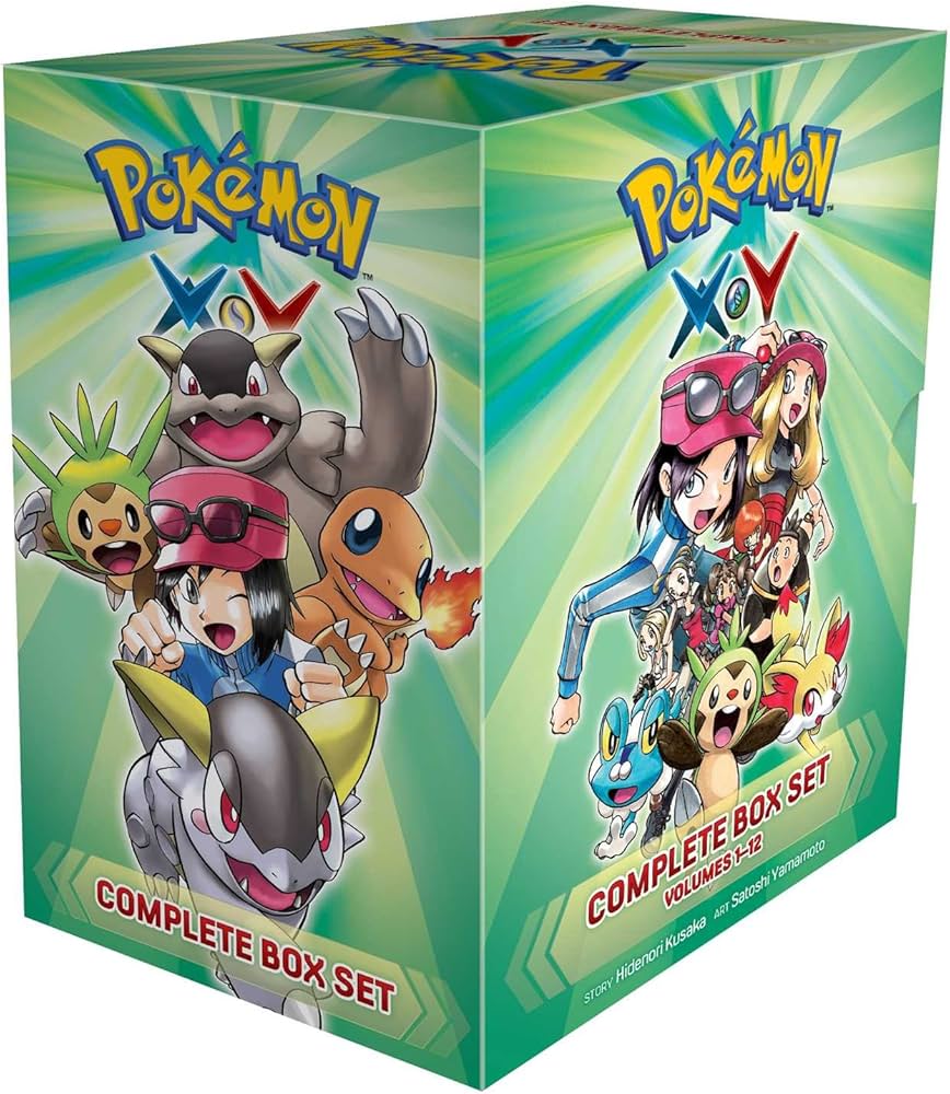 Amazon.com: Pokémon X•Y Complete Box Set: Includes vols. 1-12