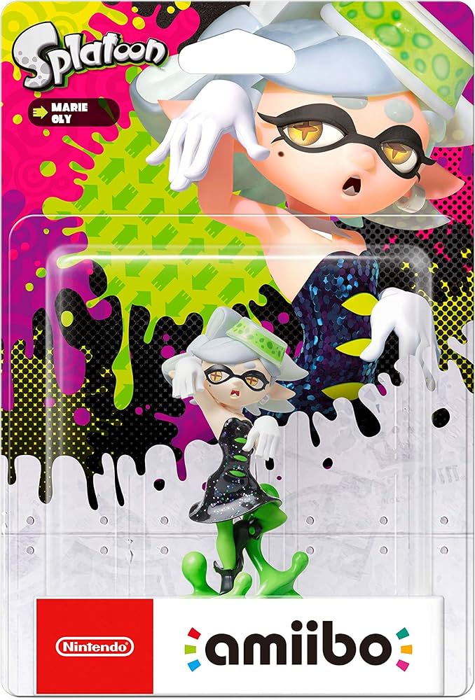 Amazon.com: Splatoon Marie Amiibo (Nintendo Wii U/Nintendo 3DS