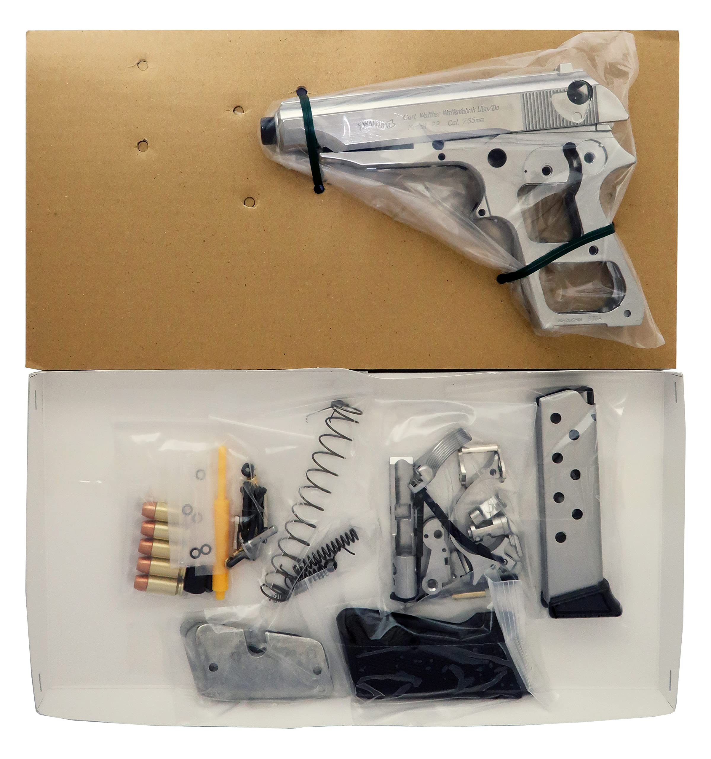 Amazon | マルシン ワルサー PP シルバーABS モデルガン 組立キット