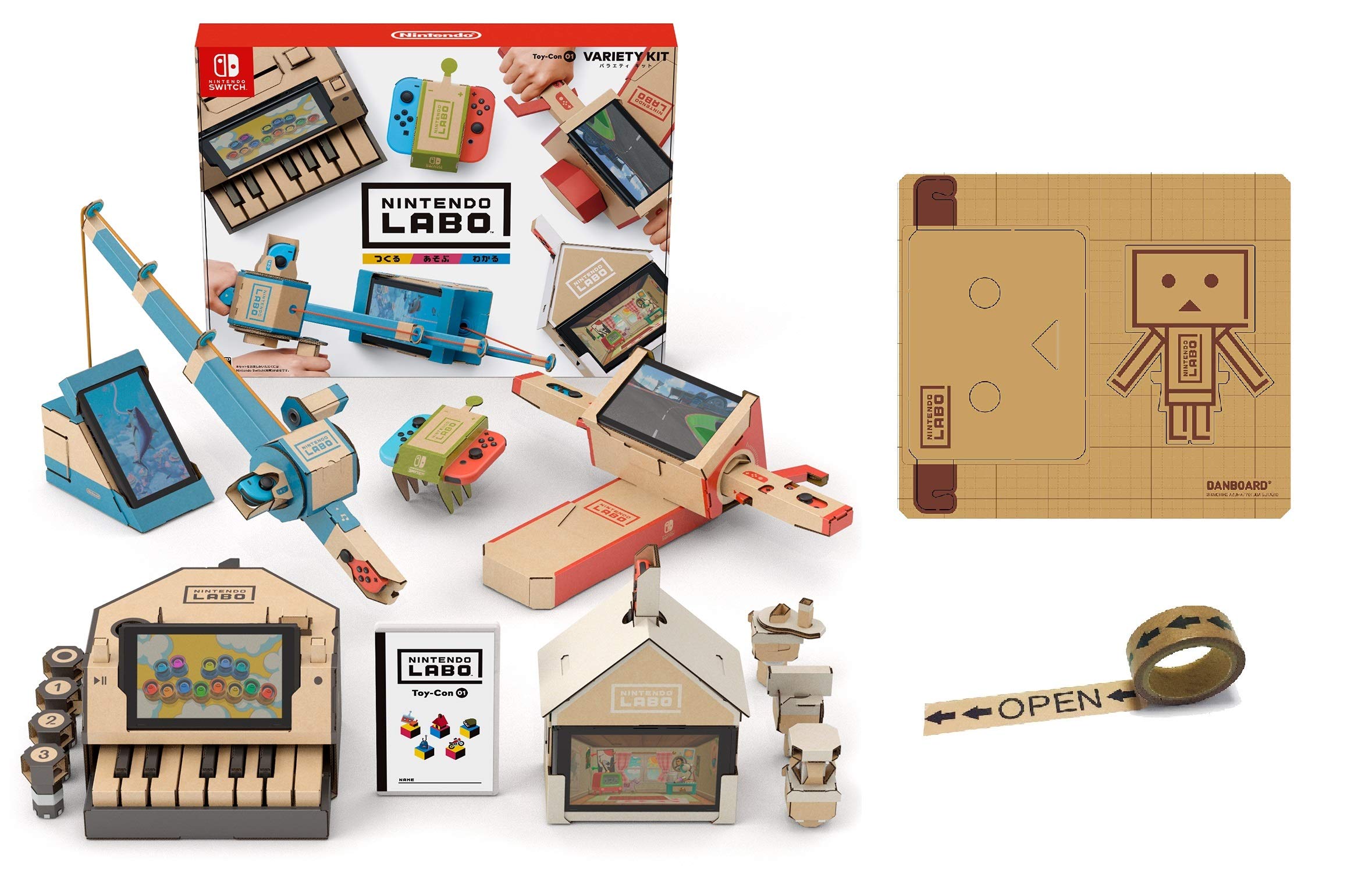 Amazon.co.jp: Nintendo Labo Toy-Con 01: Variety Kit 【Amazon.co.jp