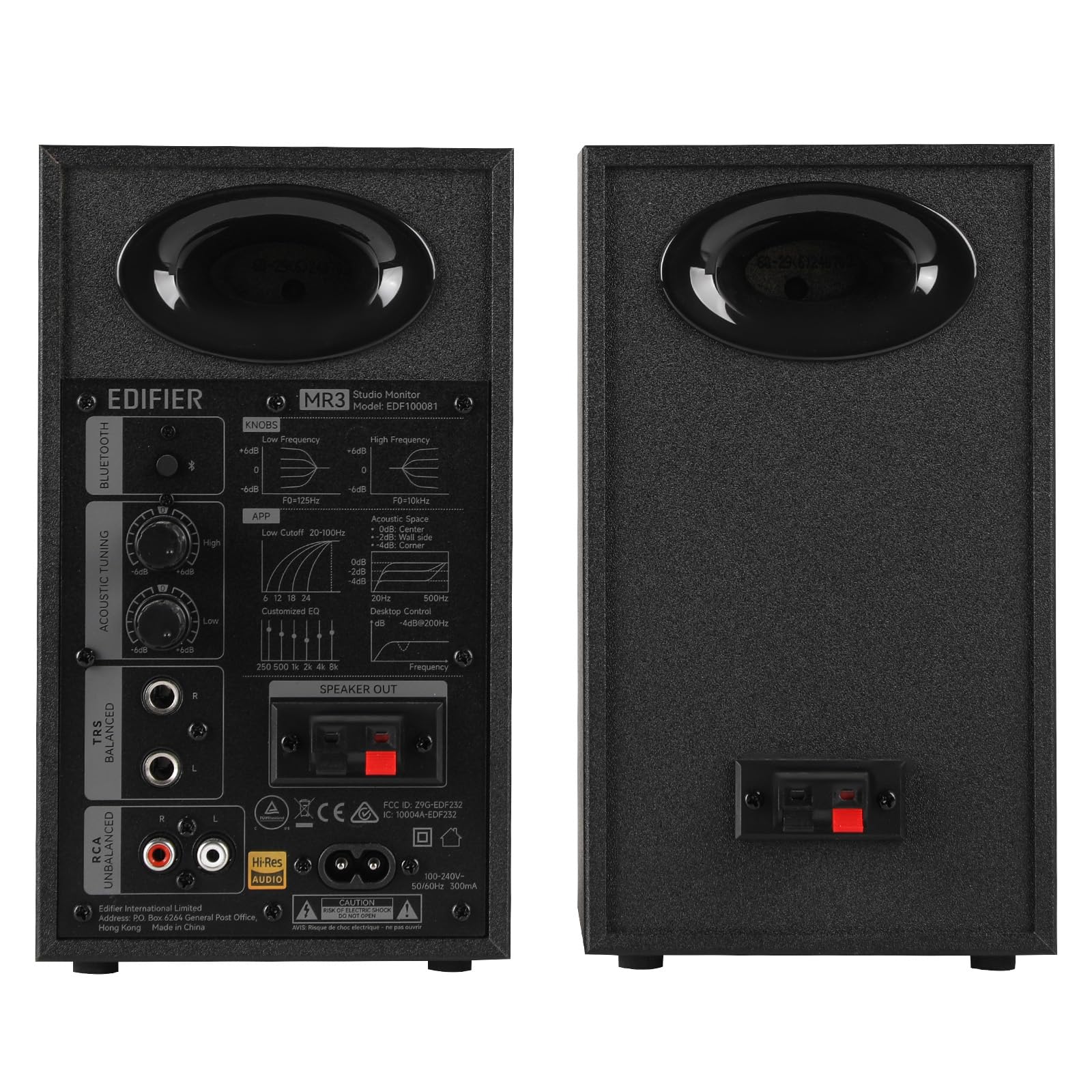 Amazon.com: Edifier MR3 Powered Studio Monitor Speakers, Hi-Res