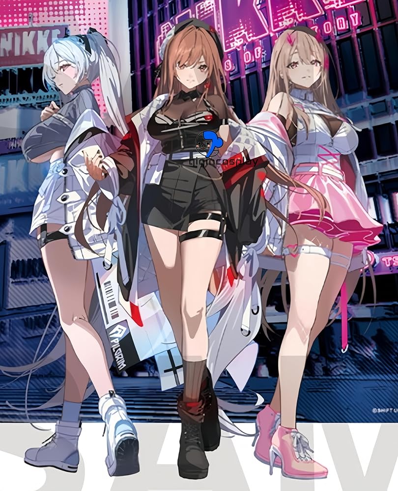 Amazon.co.jp: [ETER] qiqincosplay 勝利の女神 NIKKE×SHIBUYA TSUTAYA