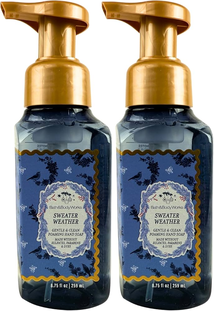 Amazon.com : Bath & Body Works 2 Pack Sweater Weather Gentle