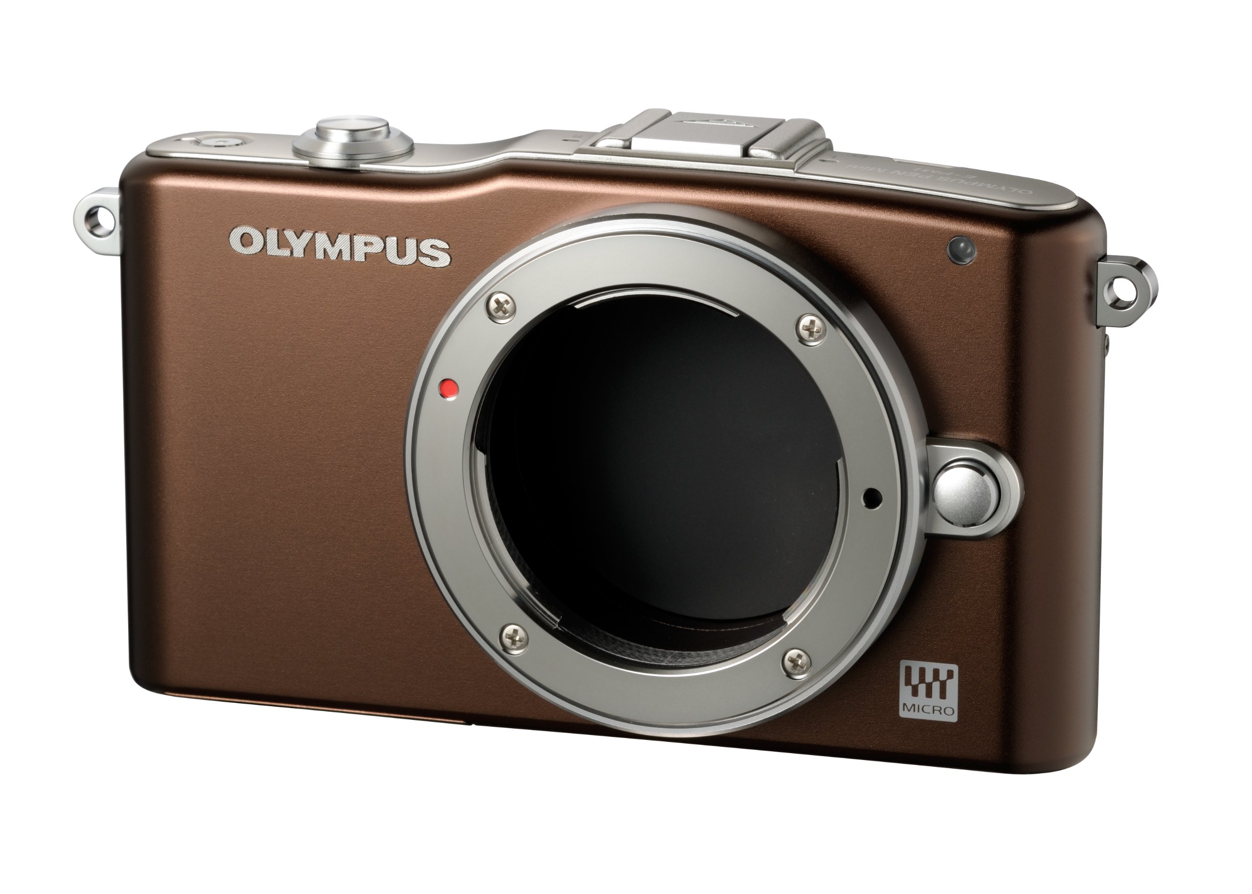 Amazon | OLYMPUS ミラーレス一眼 PEN mini E-PM1 ボディ ブラウン E