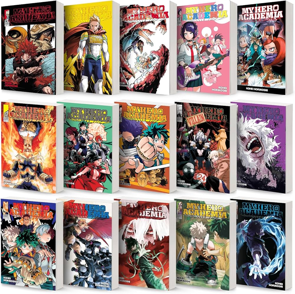 Amazon.com: My Hero Academia Manga Set 16-30: Kohei Horikoshi: 圖書