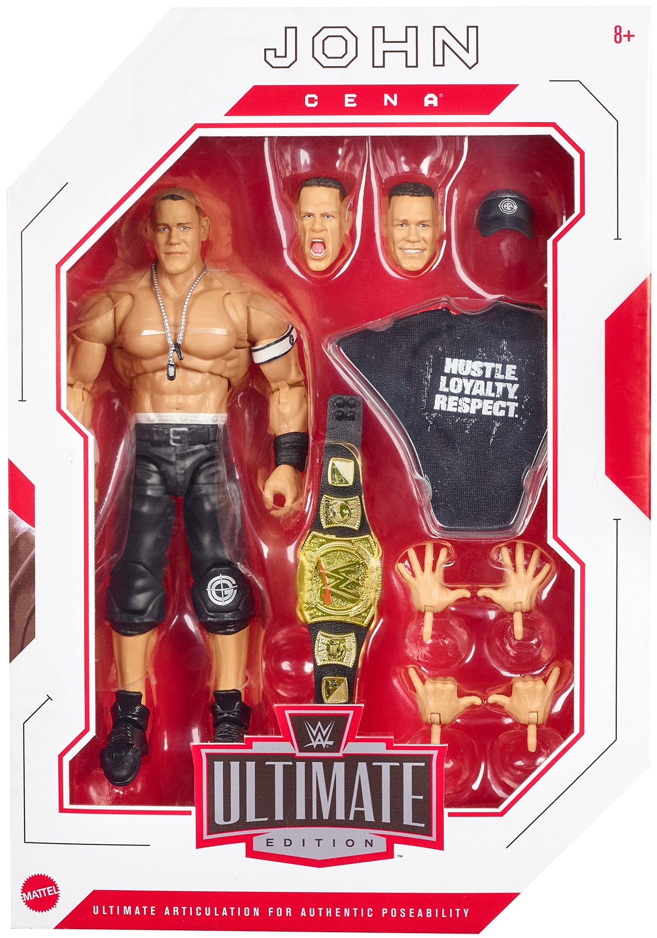 Amazon.co.jp: Mattel WWE Ultimate Edition Wave 10 John Cena Action