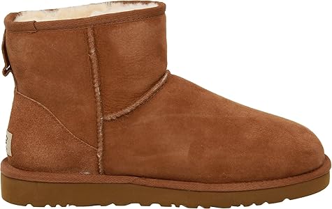 Amazon | [アグ] ムートン W CLASSIC MINI レディース チェスナット US