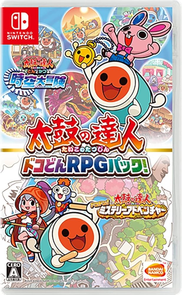 Amazon.co.jp: 太鼓の達人 ドコどんRPGパック! - Switch : ゲーム