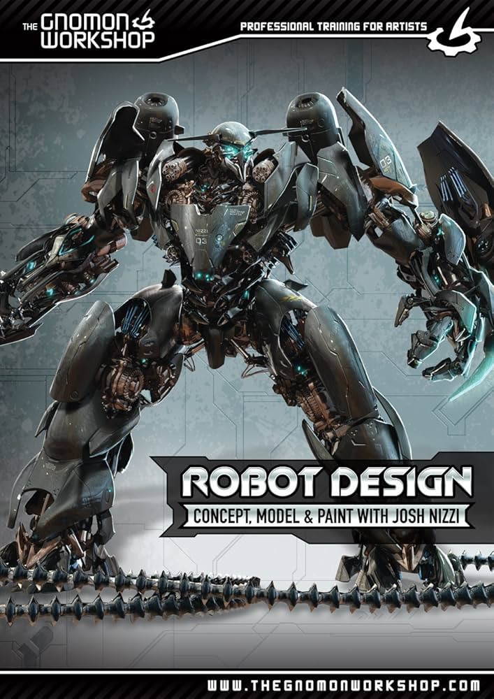 Amazon.co.jp: Robot Design: Concept, Model and Paint with Josh
