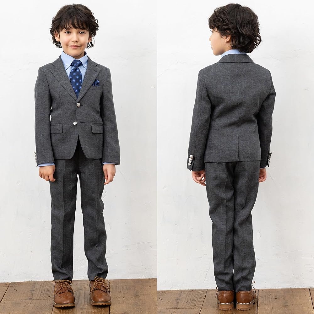 Amazon | [ワンダーファクトリー] フォーマル 1026270 グレー