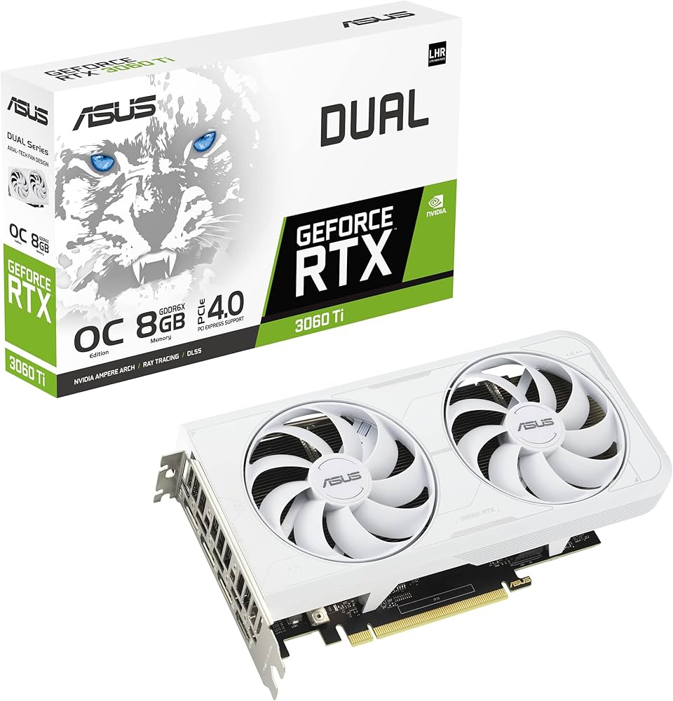 Amazon | ASUS Dual NVIDIA GeForce RTX 3060 Ti White OCエディション