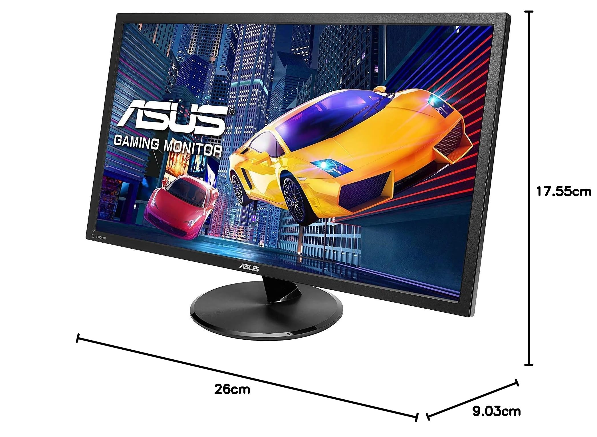 ASUS VP28UQG 71,12 cm Gaming Monitor schwarz, 28 Inch TN, 1 ms