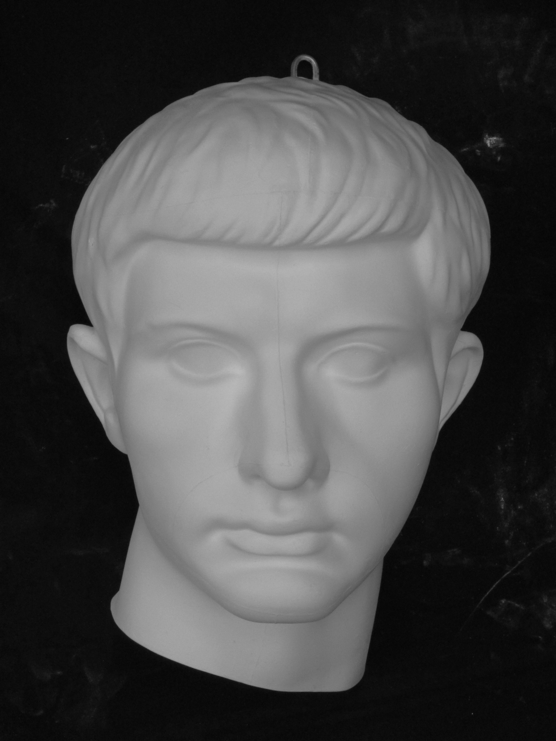 Amazon.co.jp: 石膏像 M－428 青年ブルータス半面 H．32cm