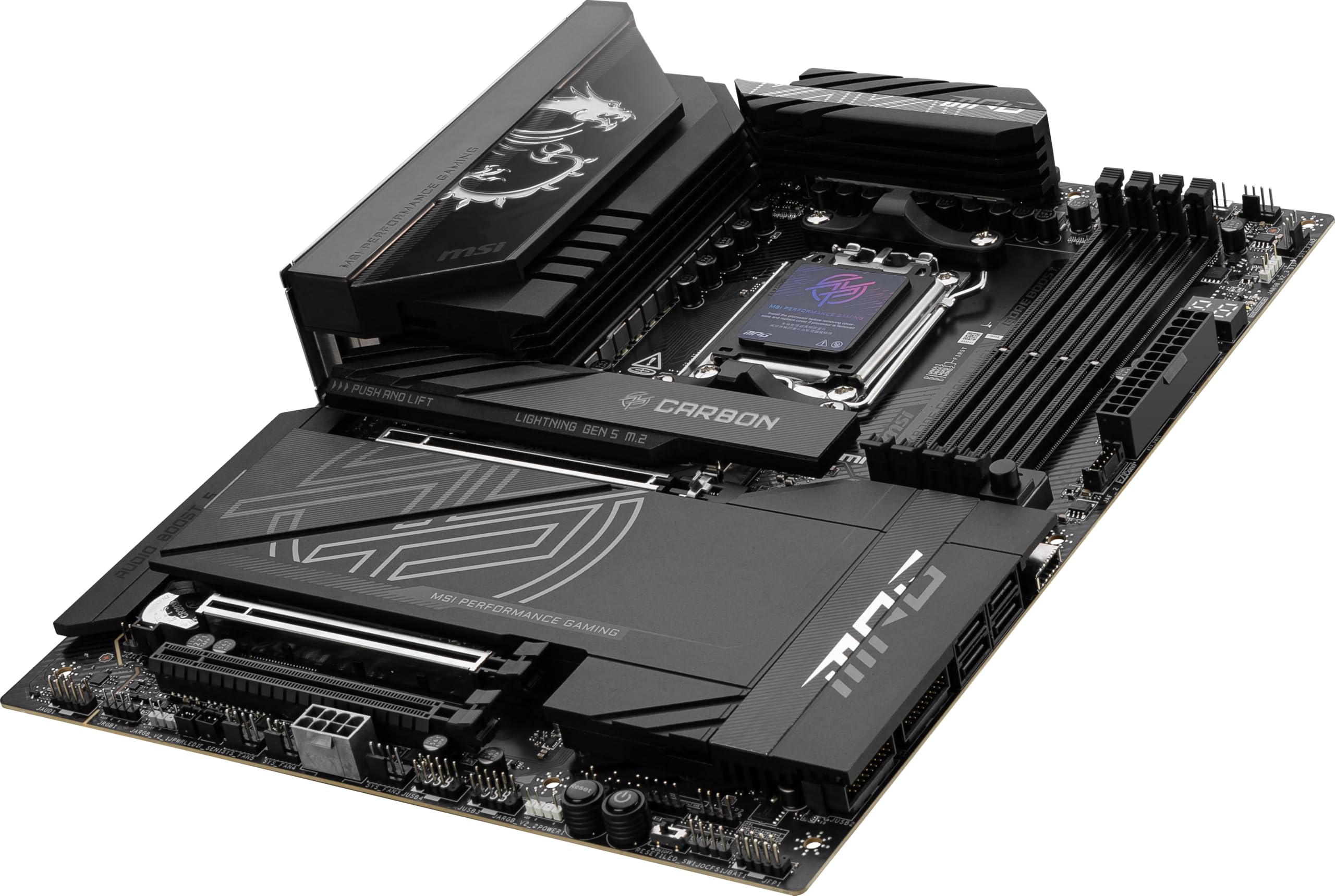 MSI MPG X870E Carbon WiFi Gaming Motherboard (AMD Ryzen 9000/8000