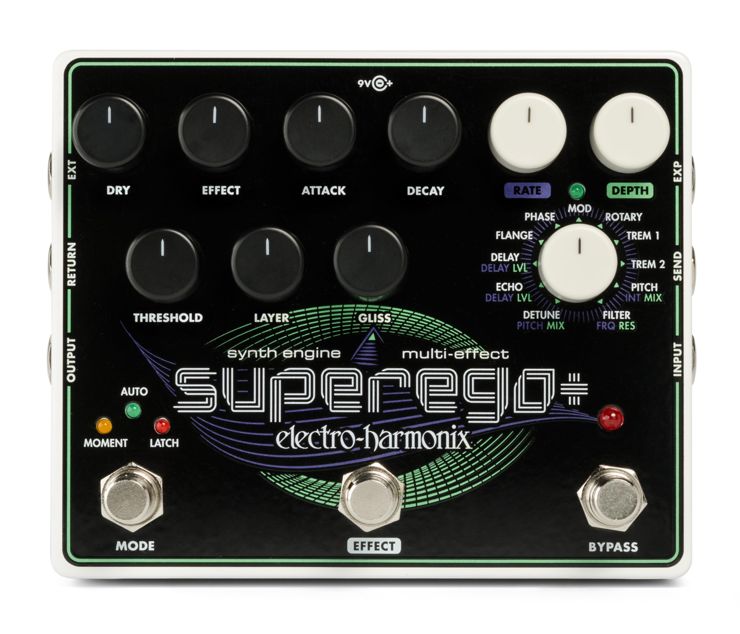 Amazon.co.jp: Electro-Harmonix Superego+ ギターシンセエフェクター
