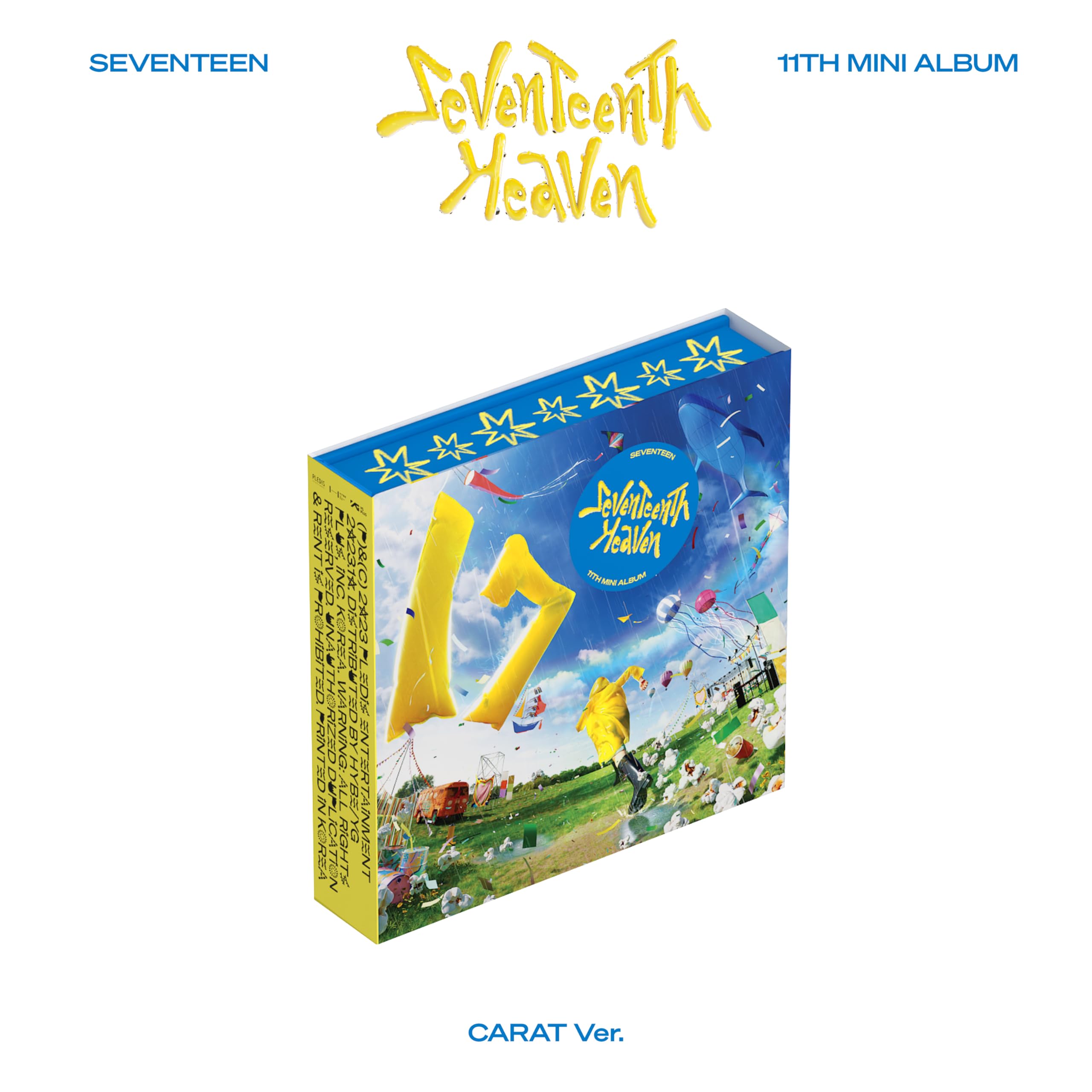Amazon.co.jp: SEVENTEEN 11th Mini 'SEVENTEENTH HEAVEN Carat Ver