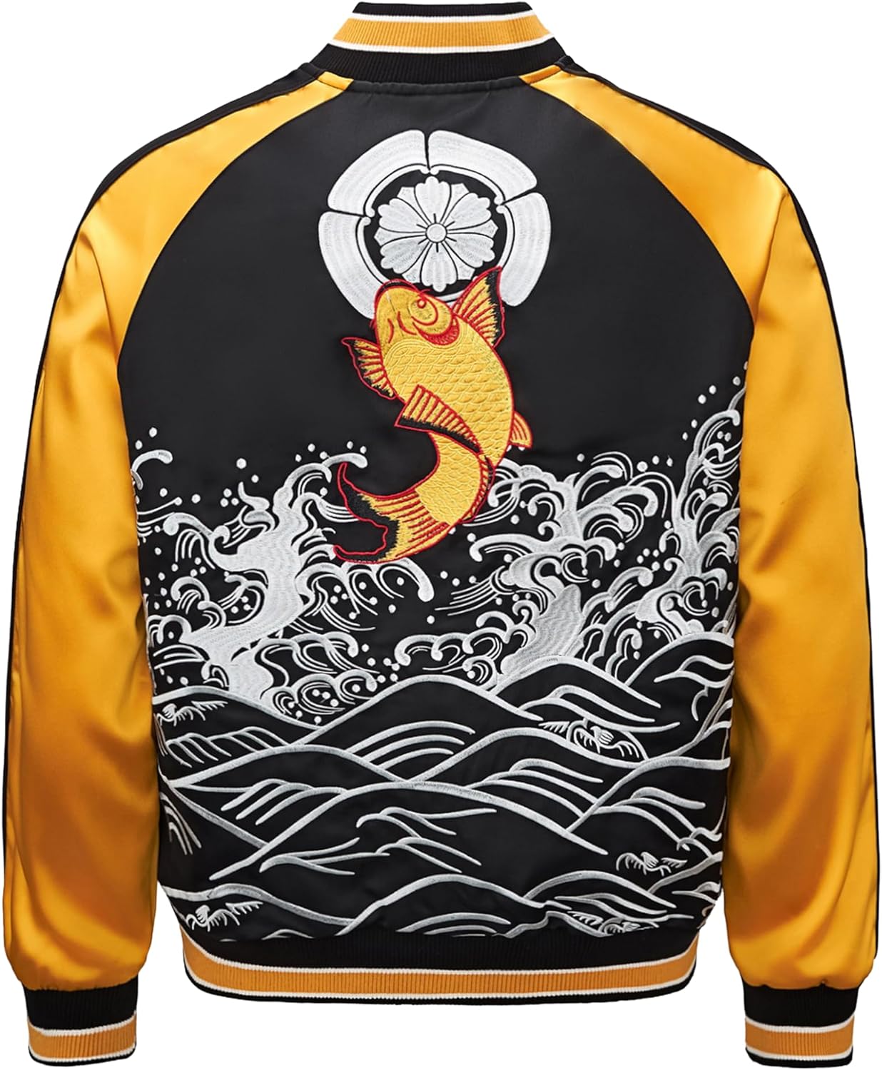 Amazon.co.jp: East Rain FUN228 Japanese Pattern Skajan Embroidered