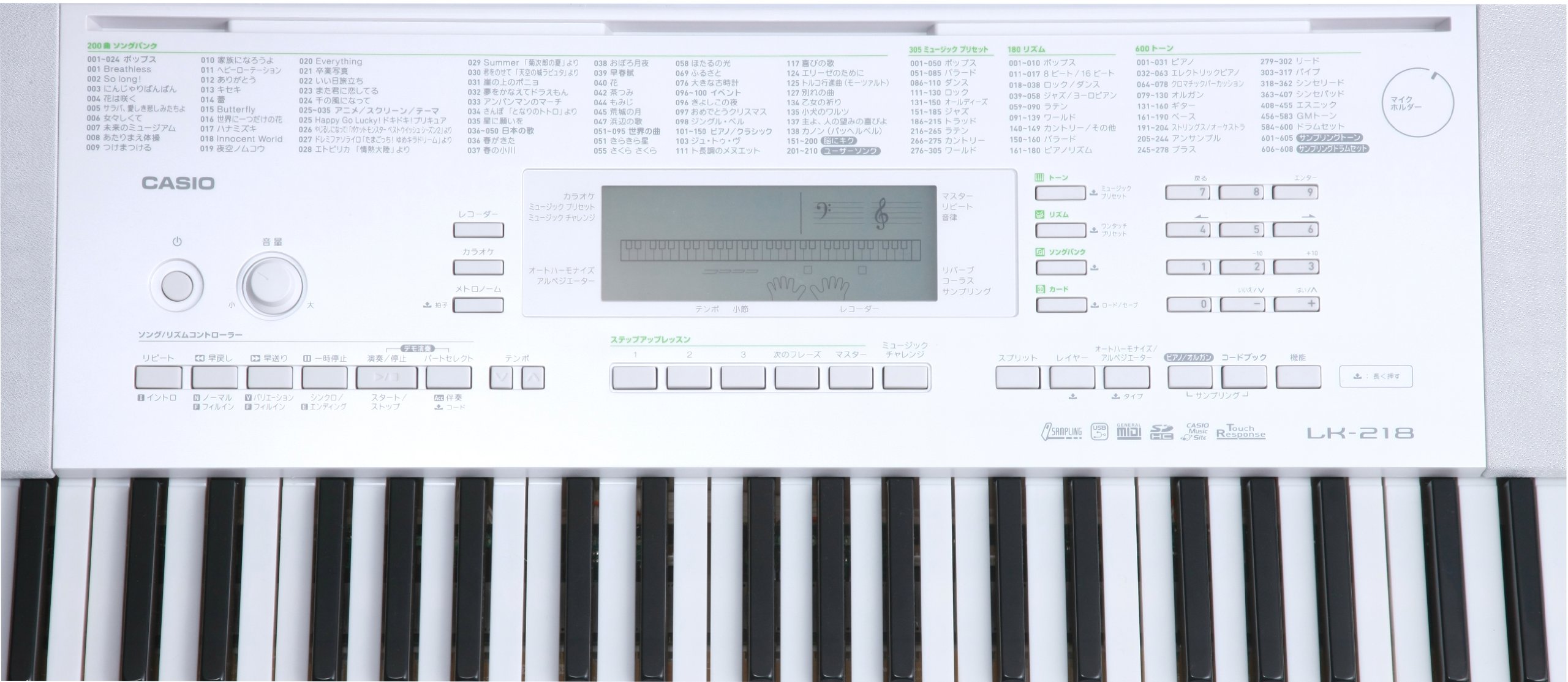 Amazon.co.jp: カシオ 電子キーボード 61鍵盤モデル 光ナビゲーション