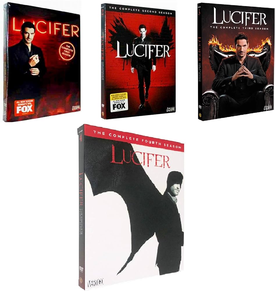 Amazon.com: Lucifer Complete Series Season 1-4 DVD : Video Games
