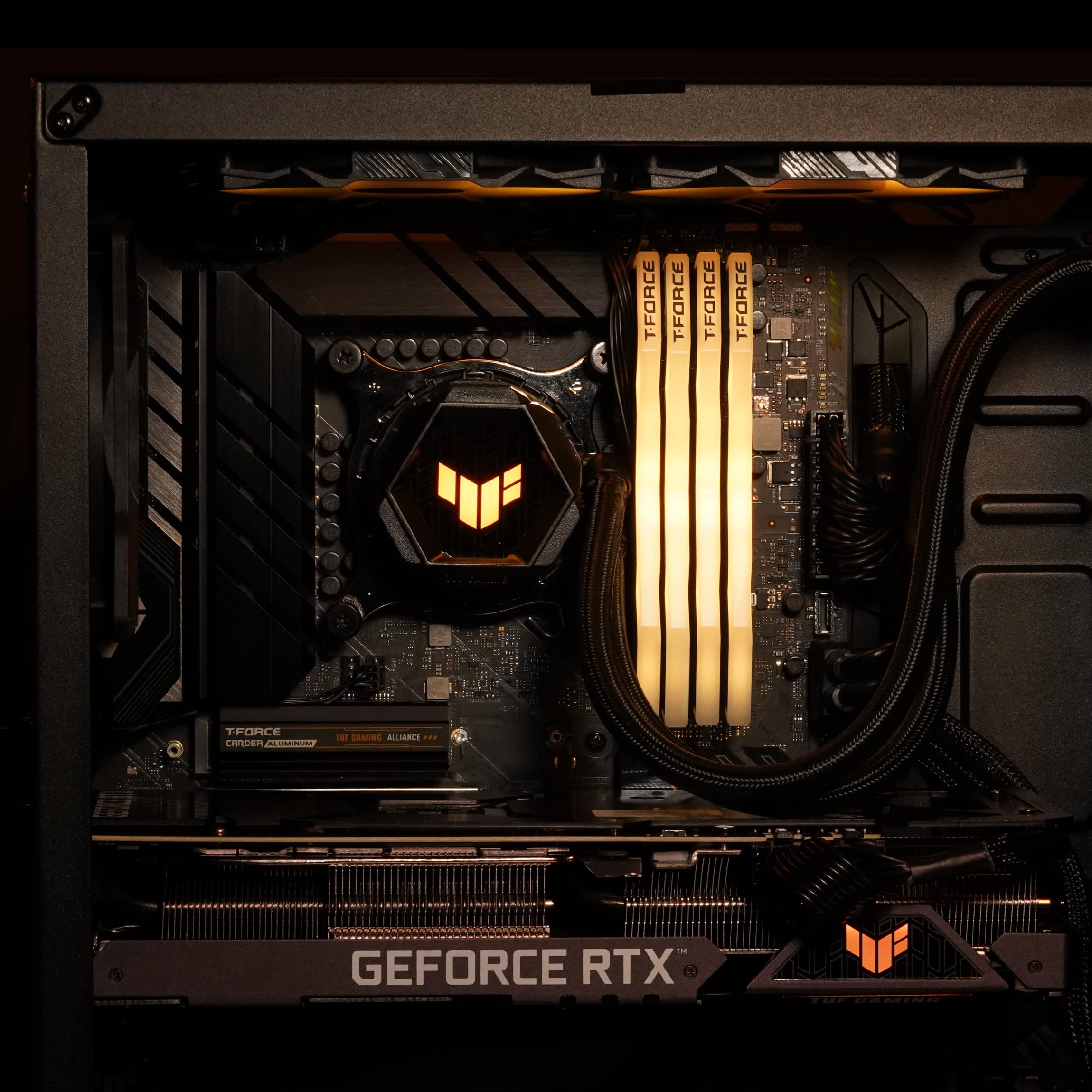 Amazon.co.jp: TEAMGROUP T-Force Delta TUF Gaming Alliance RGB DDR5