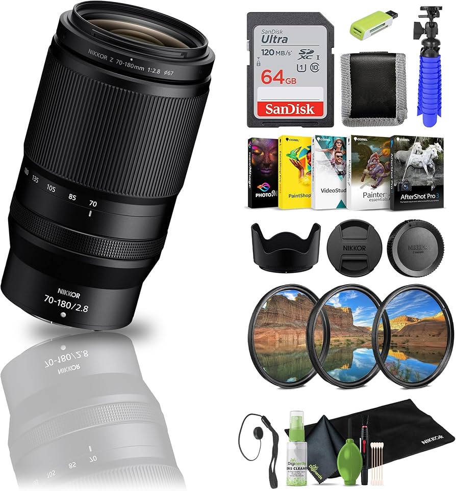 Amazon.com: Nikon - NIKKOR Z 70-180mm f/2.8 Standard Zoom Lens for