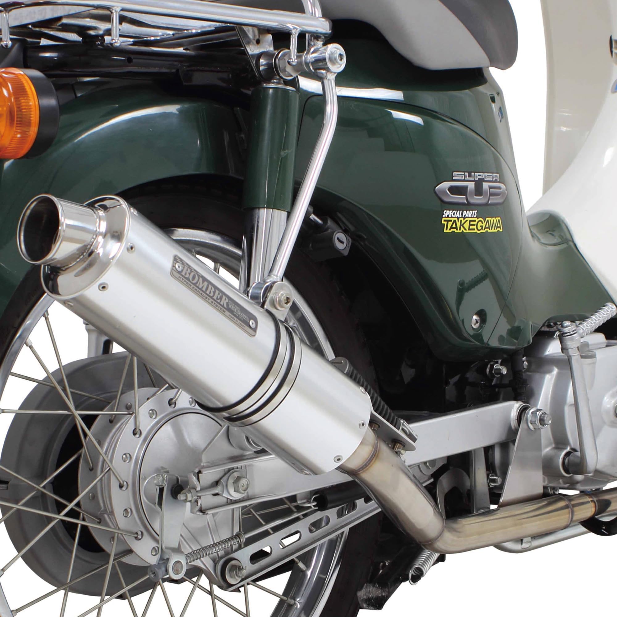 Amazon.co.jp: スペシャルパーツ武川(TAKEGAWA) ボンバーマフラー(政府