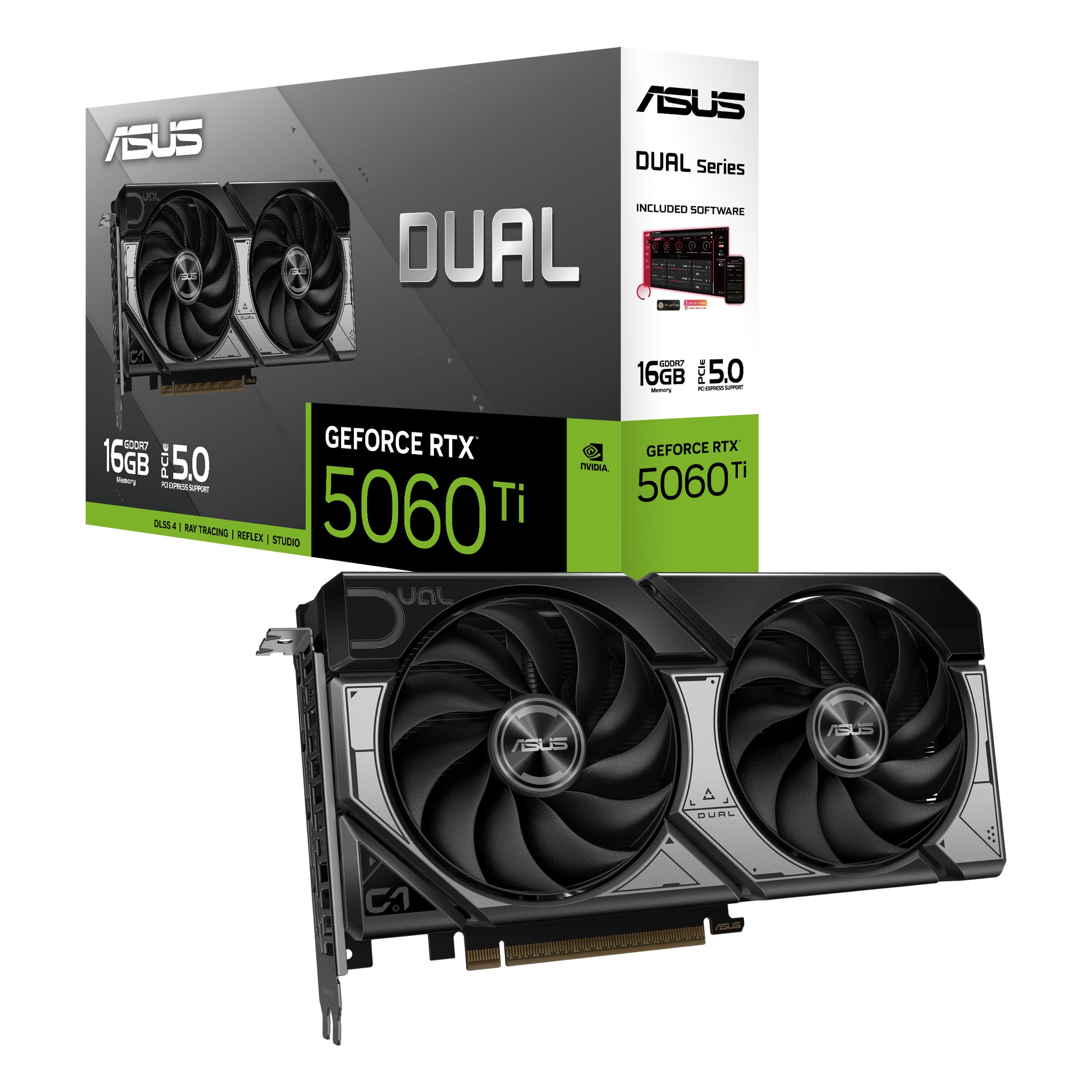Amazon | ASUS NVIDIA GeForce RTX 5060 Ti ビデオカード GDDR7 PCI