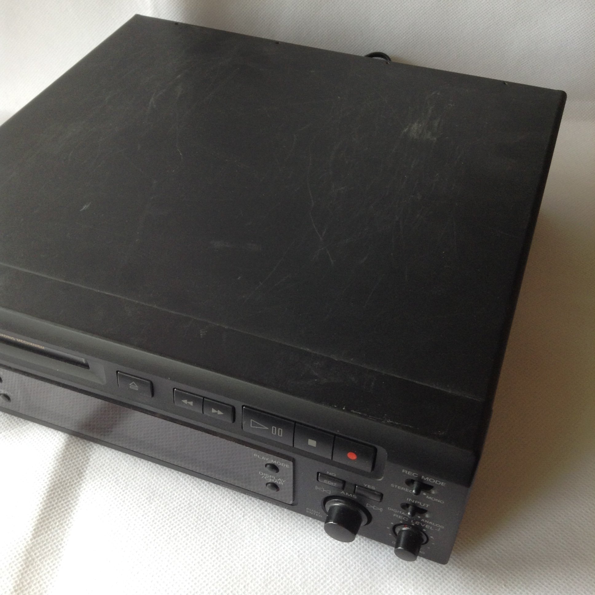 Amazon.co.jp: SONY ソニー MDS-S37 ブラック ミニディスクデッキ （MD