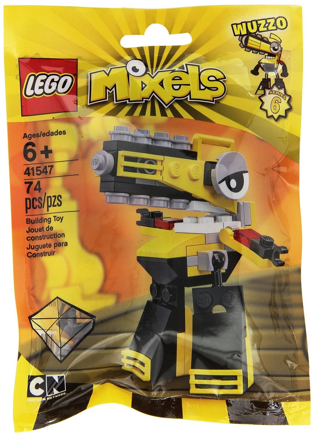 Amazon.com: LEGO Mixels Mixel Wuzzo 41547 Building Kit : Toys & Games