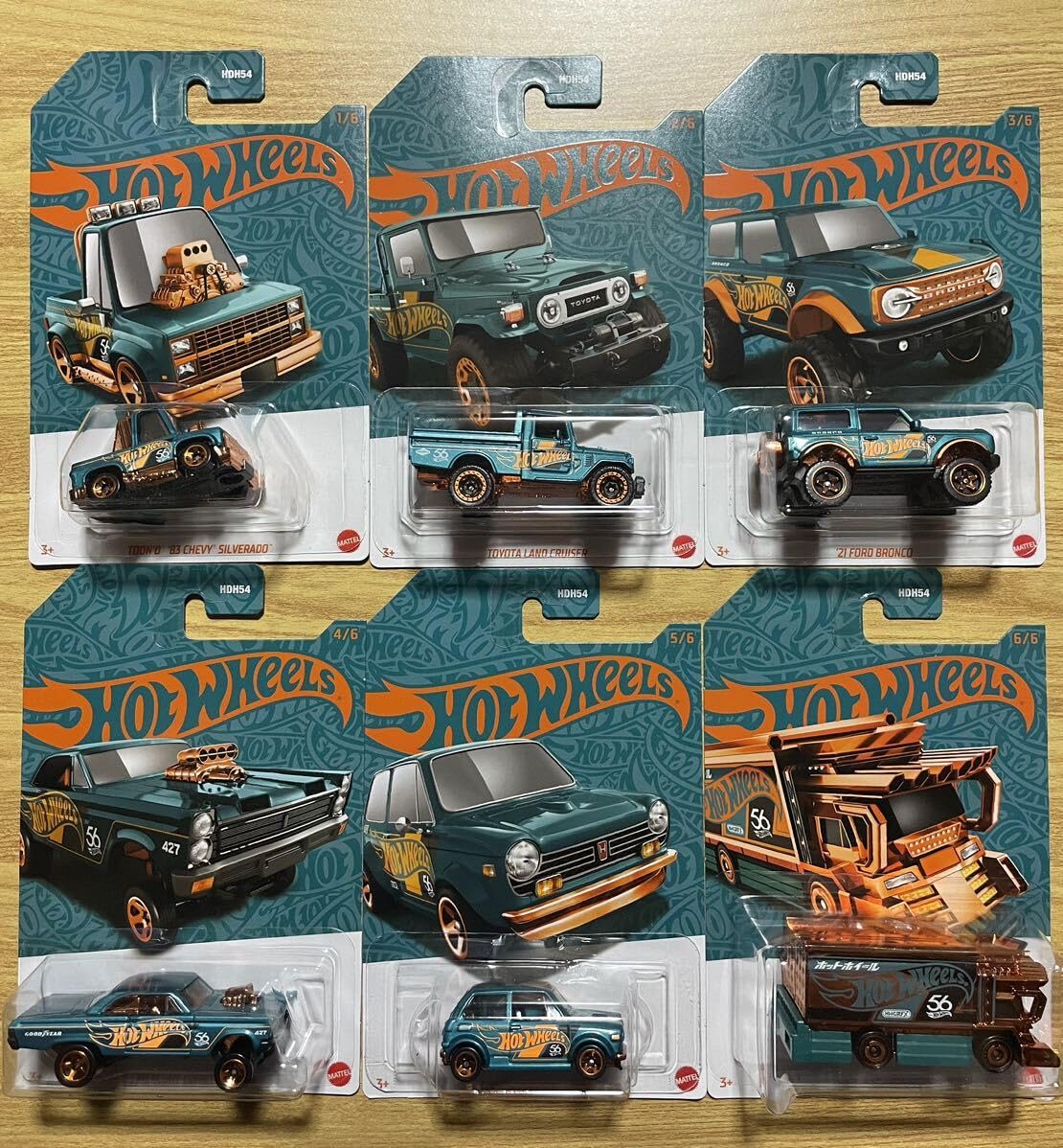 Amazon.co.jp: ホットウィール 56周年 パール&クローム ライジン