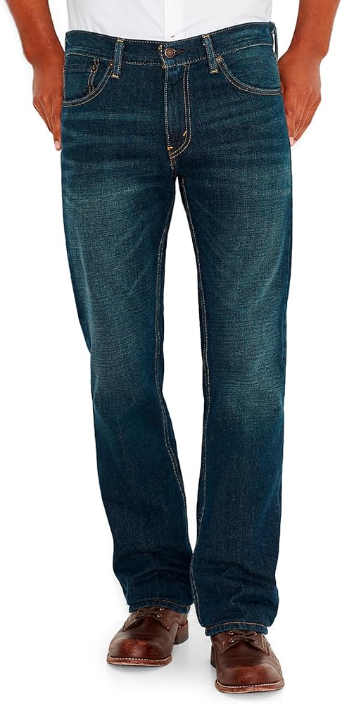 Amazon | Levi's メンズ 527 スリム ブーツカット ジーンズ US サイズ