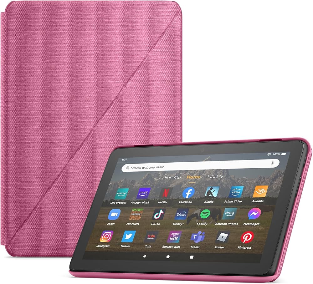 Amazon.com: Amazon Fire HD 8 Tablet (32GB Hibiscus) + Standing