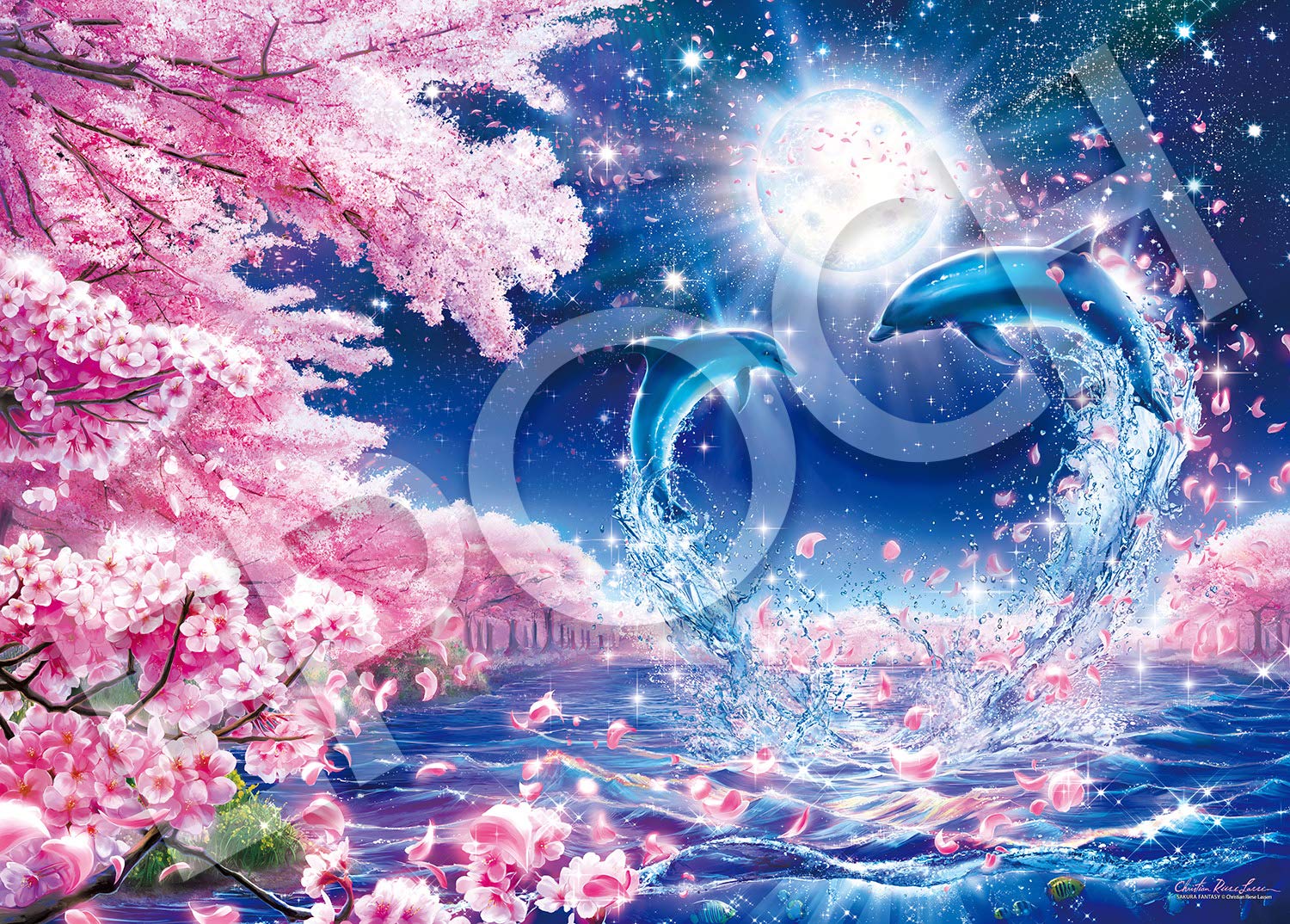 Amazon.co.jp: 3000ピース ジグソーパズル ラッセン サクラ