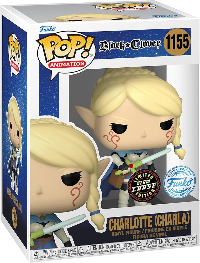 Buy Funko Exclusive 3-Piece Bundle - Black Clover Charlotte