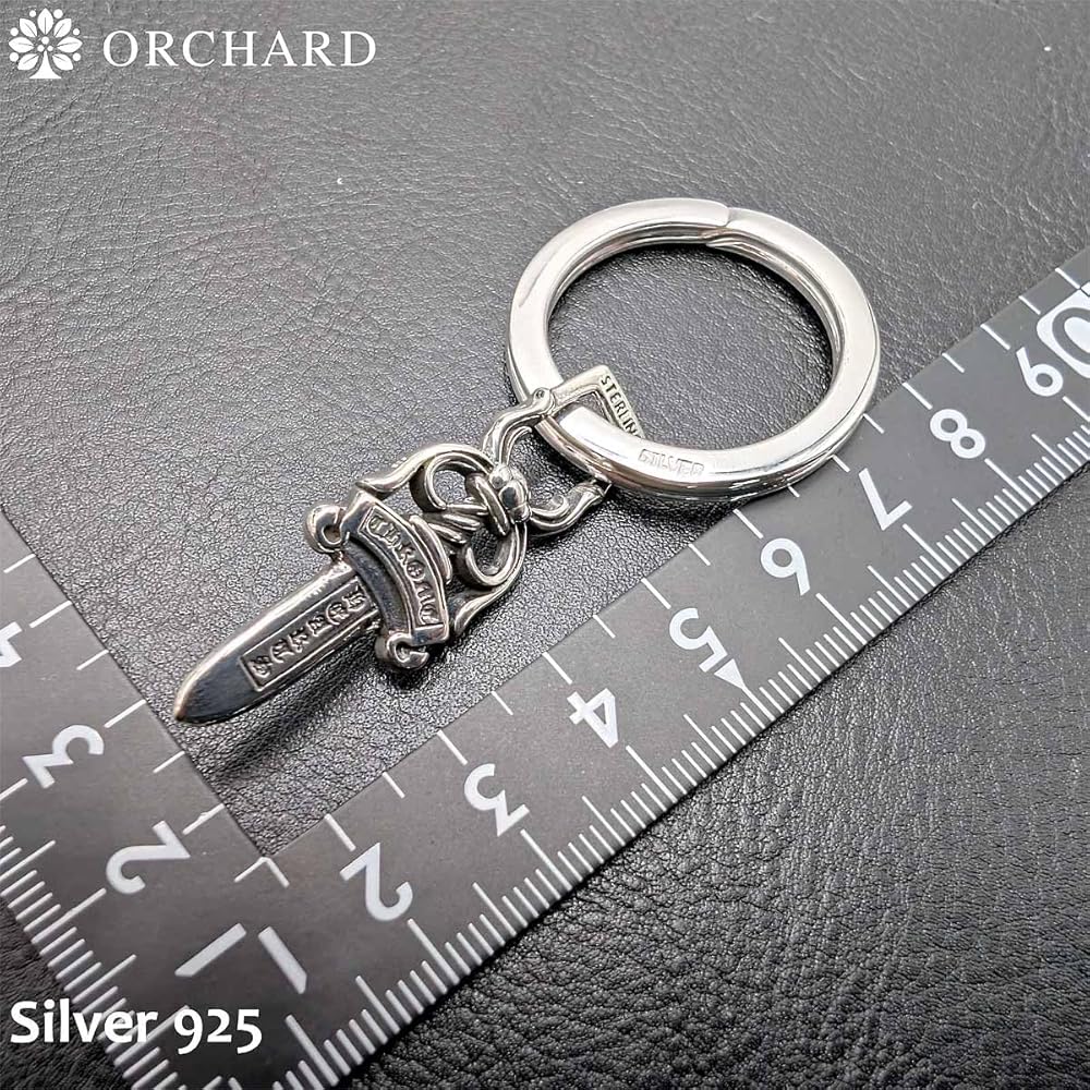 Amazon.co.jp: シルバー925 キーリング キーチェーン キーホルダー