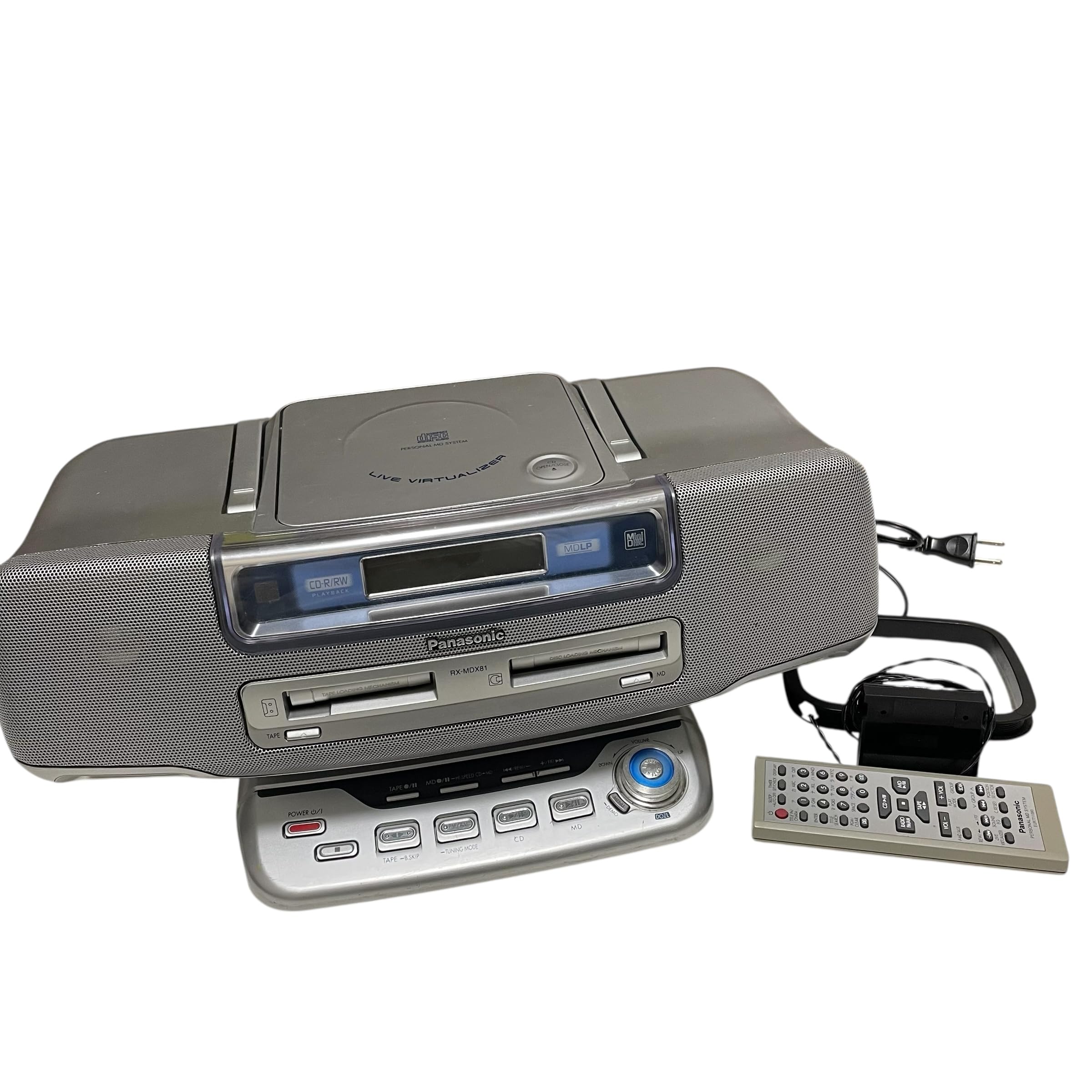 Amazon.co.jp: パナソニック MDラジカセ RX-MDX81-S : 家電＆カメラ